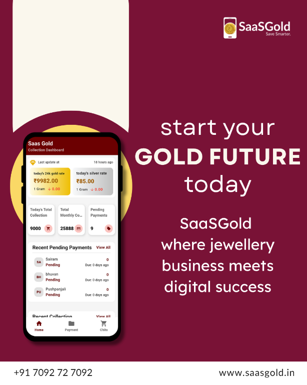 SaaSGold All-in-One Gold Saving Scheme Software in India - Image 2