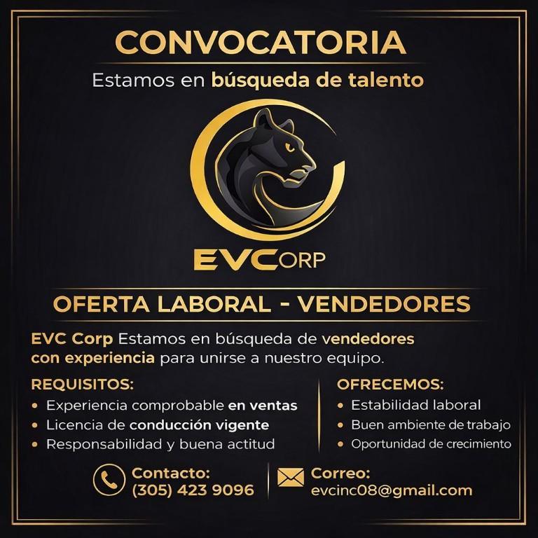 OFERTA LABORAL ASESORES COMERCIALES CON EXPERIENCIA EN VENTAS en Doral - Imagen 1