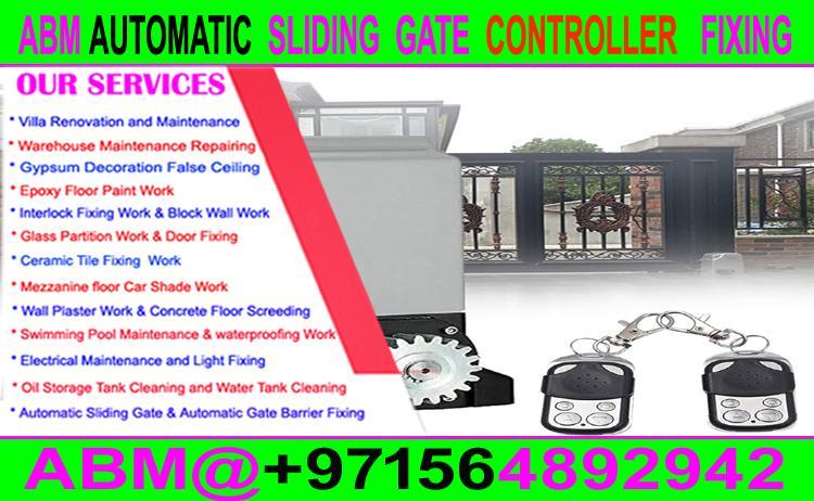 Automatic Sliding Gate controller Machine Fixing in Ajman Dubai in Ajman - Image 1