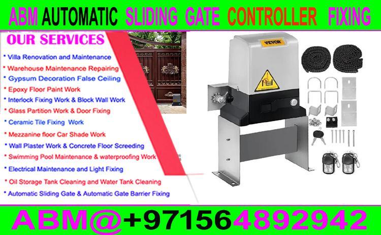Automatic Sliding Gate controller Machine Fixing in Ajman Dubai in Ajman - Image 5