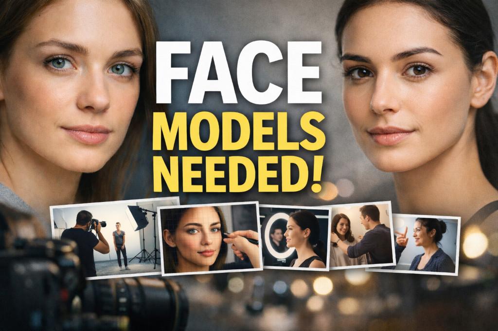 Face Models Needed – Creative AI Prototype Project (Female) in Jacksonville - Image 1