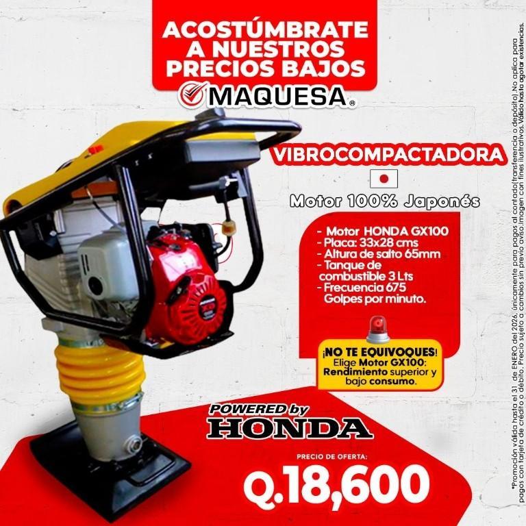 VIBROCOMPACTADORA en Retalhuleu - Imagen 1