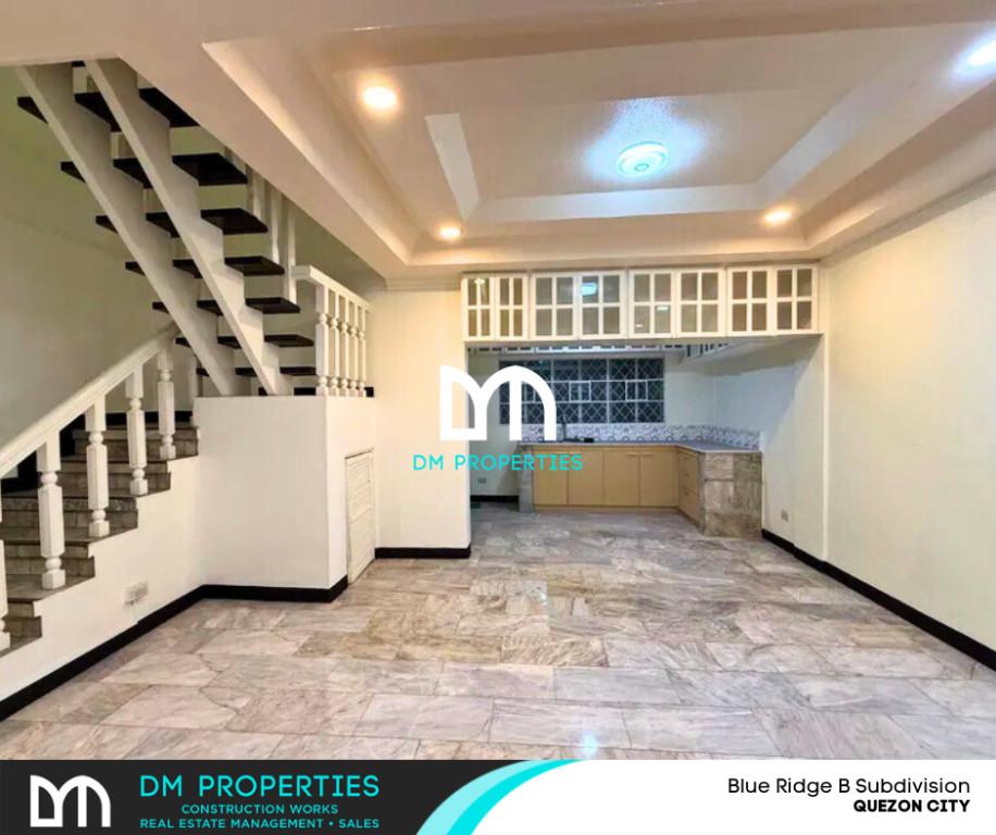 For Lease/Rent 2-Storey Townhouse in Blue Ridge B Subdivision in Taguig - Image 1