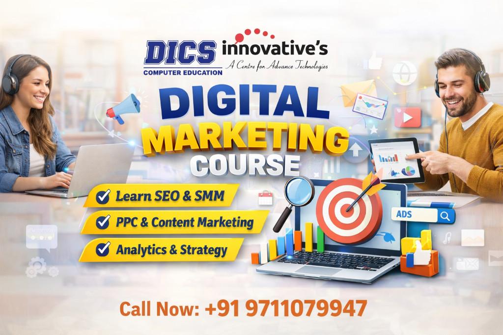 Best Digital Marketing Institute in Rohini – DICS Rohini in India - Image 1
