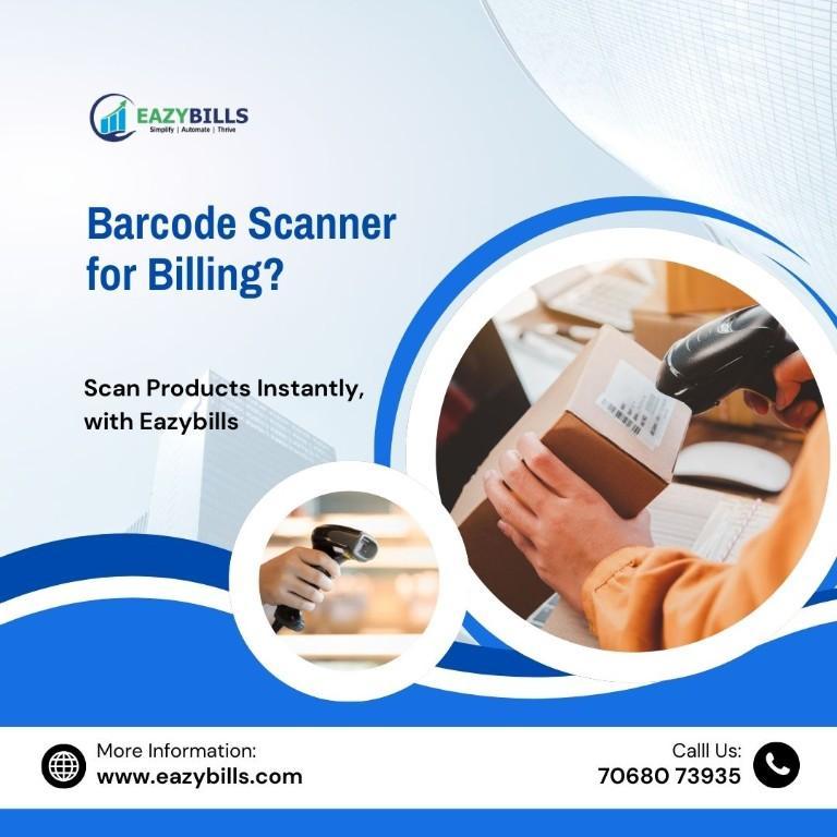 Eazybills Barcode Scanner for Faster Checkout in India - Image 1