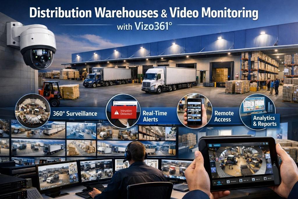 How Video Monitoring Transforms Modern Distribution Warehouses in Ghaziabad - Image 1