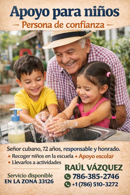 BUSCO EMPLEO CUIDANDO NIÑOS en Hialeah - Imagen 1