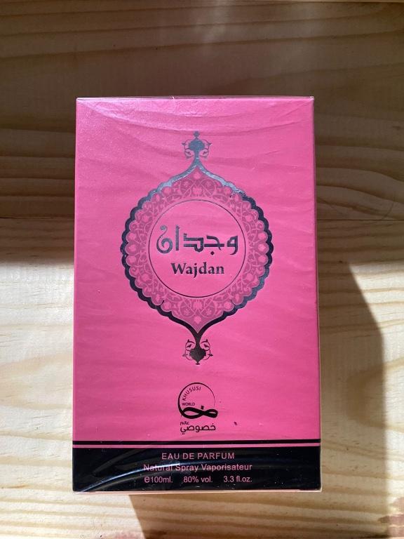 Perfume árabe wajdan de Khususi World perfume 100 ml en Panamá - Imagen 1