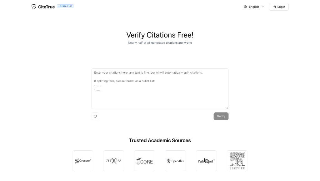 CiteTrue Citation Verifier in India - Image 2
