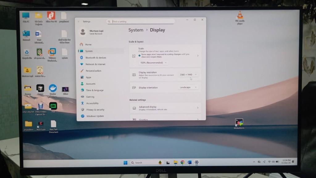 27” 2K Borderless Monitor | Dell P2720D LED Display in Cantonment - Image 7