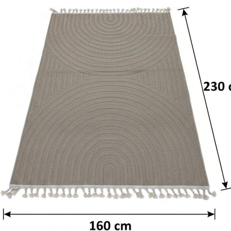 Modern Grey & White Diamond Pattern Rug (160x230) – Istanbul Rug in Pretoria - Image 1
