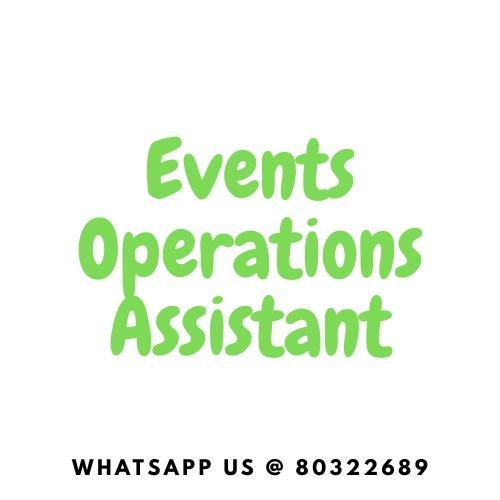 Events Operations Assistant in Ang Mo Kio - Image 1