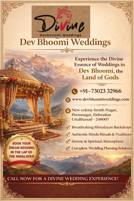 Divine Dev Bhoomi Weddings Love, Faith & Tradition in India - Image 1