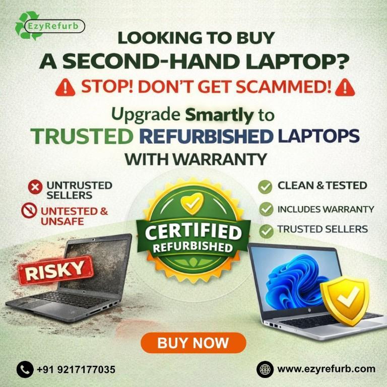 Don’t Buy Risky Second-Hand Laptops! in Ghaziabad - Image 1