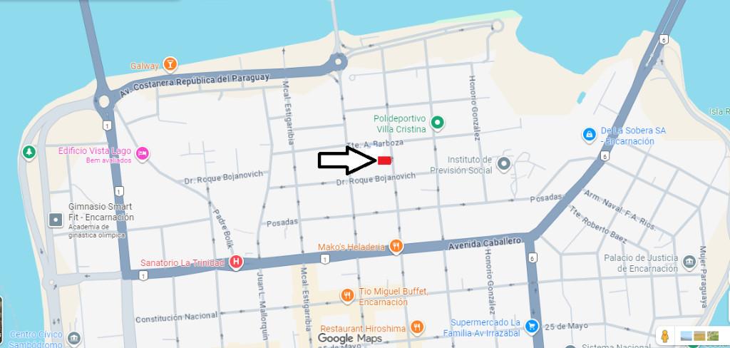 LOTE DE 420 M2 EN EL BARRIO BERNARDINO CABALLERO, CENTRO en Encarnación - Imagen 9
