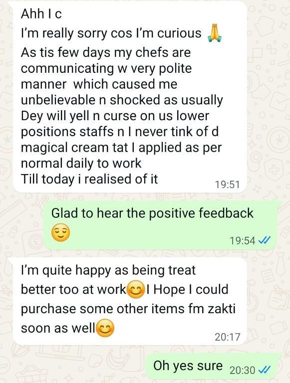 zakti's client testimonials in Sarang Rimau - Image 1