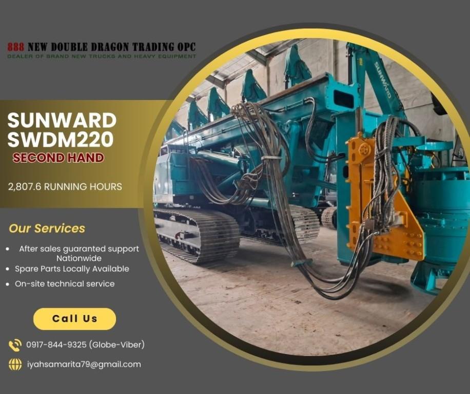 2nd HAND SUNWARD SWDM220 ROTARY DRILLING RIG in Tabang - Image 1