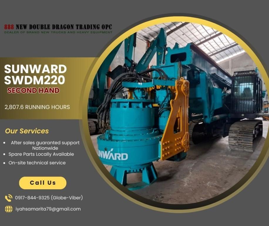 2nd HAND SUNWARD SWDM220 ROTARY DRILLING RIG in Tabang - Image 2