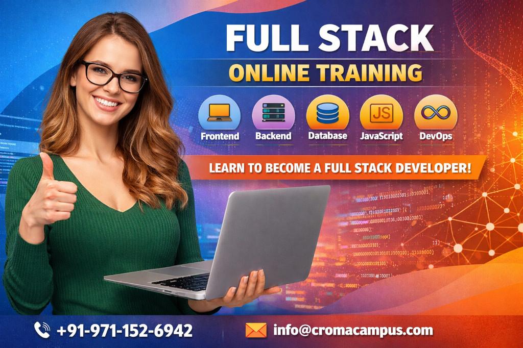 Full Stack Developer Training At Croma Campus in Noida - Image 1