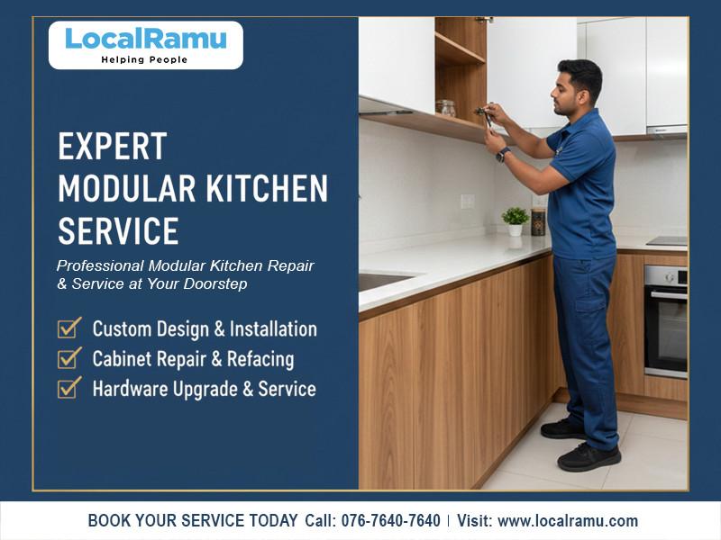 Modular Kitchen Service by LocalRamu with Skilled Professionals in Outer Ring Road - Image 1