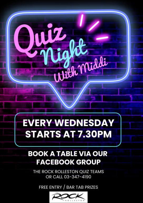 Quiz Night in Rolleston - Image 1