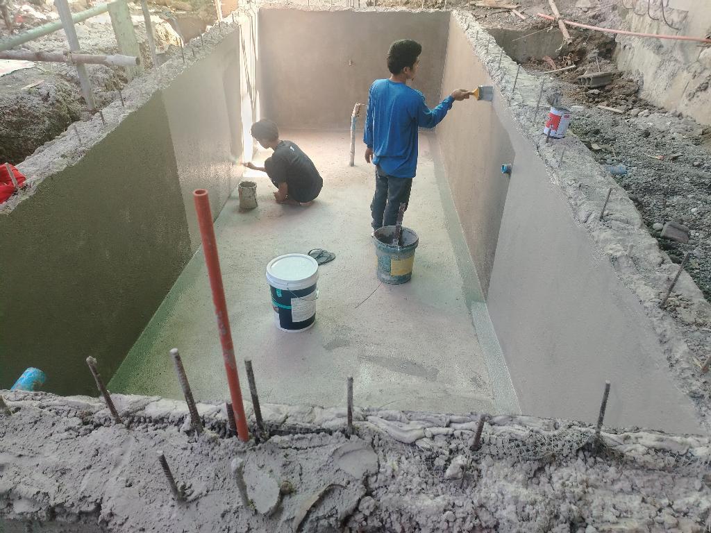 Swimming pool construction in Trece Martires - Image 2