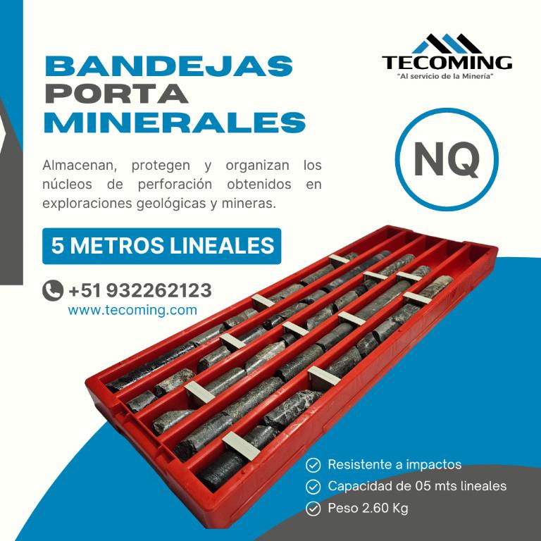 BANDEJAS PORTA MINERALES NQ | CLASIFICACION RAPIDA Y PRECISA en Perú - Imagen 1