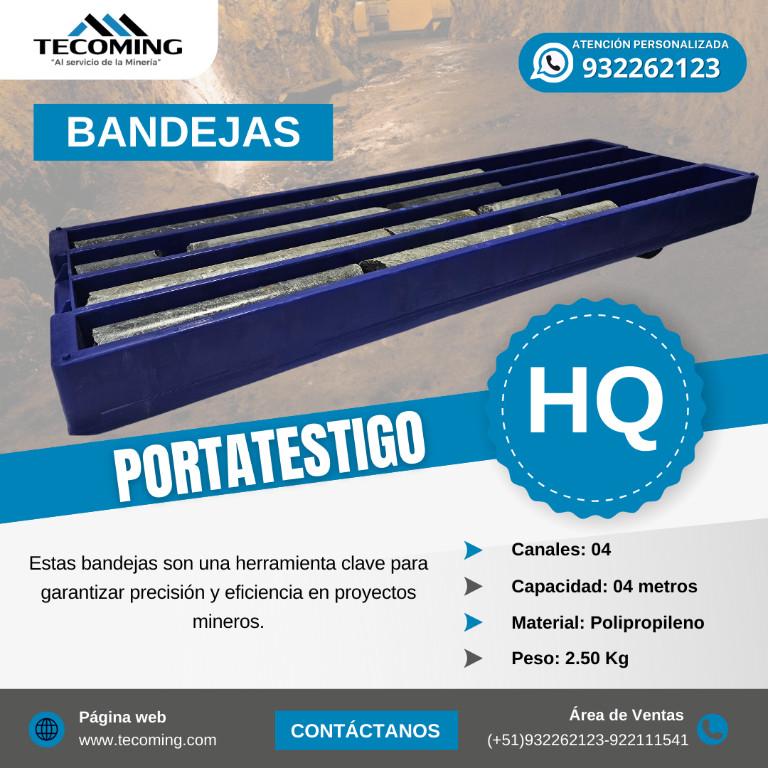 BANDEJAS PORTA MINERALES HQ | CLASIFICACION RAPIDA Y PRECISA en Perú - Imagen 1