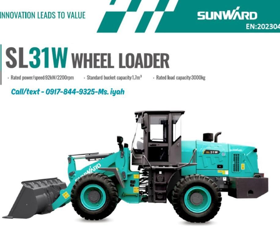 BRANDNEW SUNWARD SL31W WHEEL LOADER- 1.76CUBIC in Malabon - Image 1