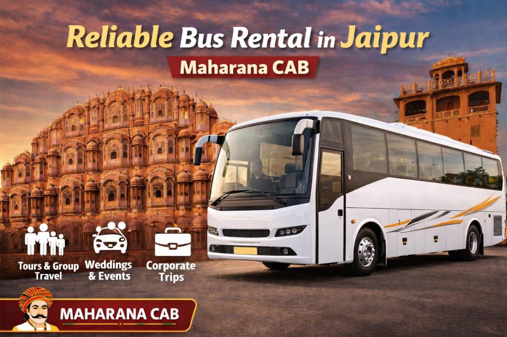 Reliable Bus Rental In Jaipur in Mathura - Image 1