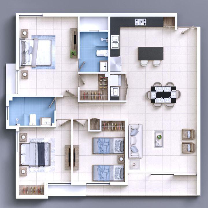 PROYECTO MODERNO DE APARTAMENTOS EN TORRE (JPA-225) en Licey al Medio - Imagen 2