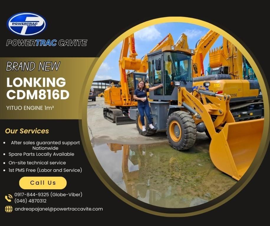BRANDNEW- LONKING CDM816D WHEEL LOADER- 1m³ in Manila - Image 1