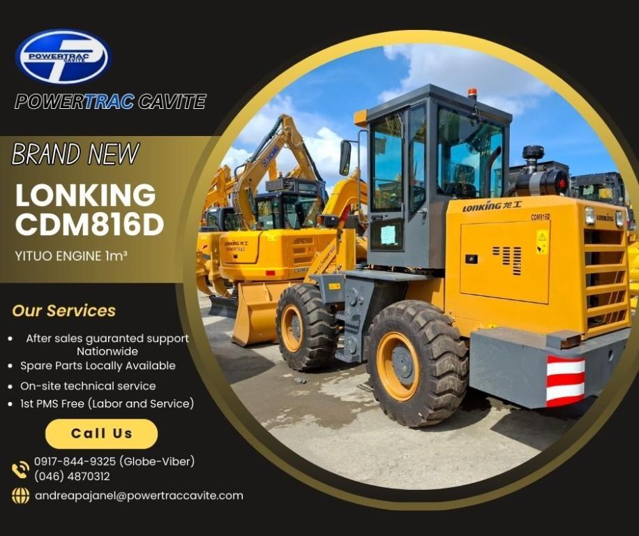 BRANDNEW- LONKING CDM816D WHEEL LOADER- 1m³ in Manila - Image 2