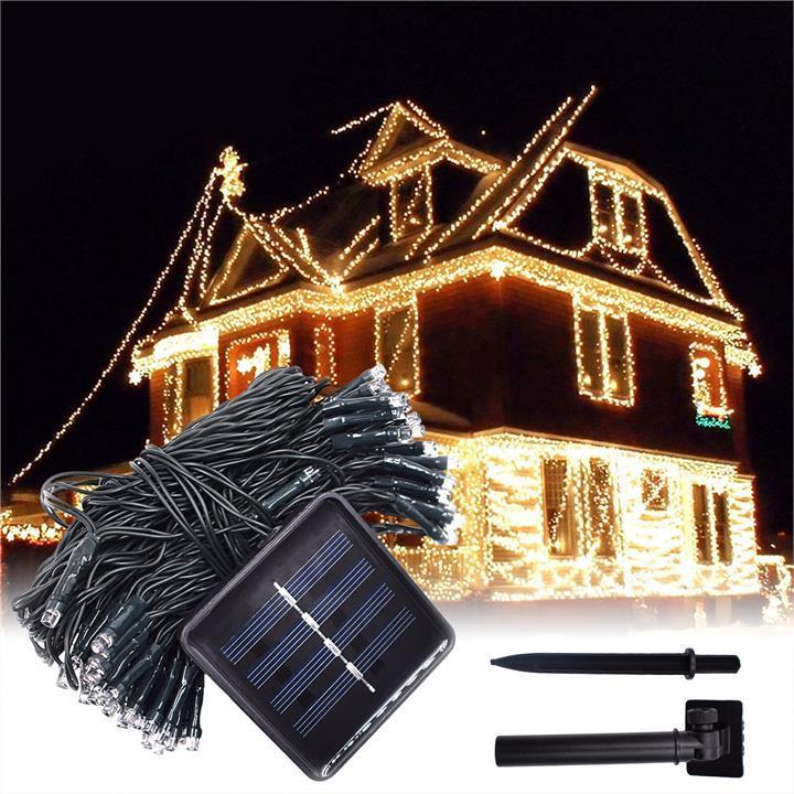 12M 100LED Solar Powered Fairy String Light Christmas … in Seaton - Image 1