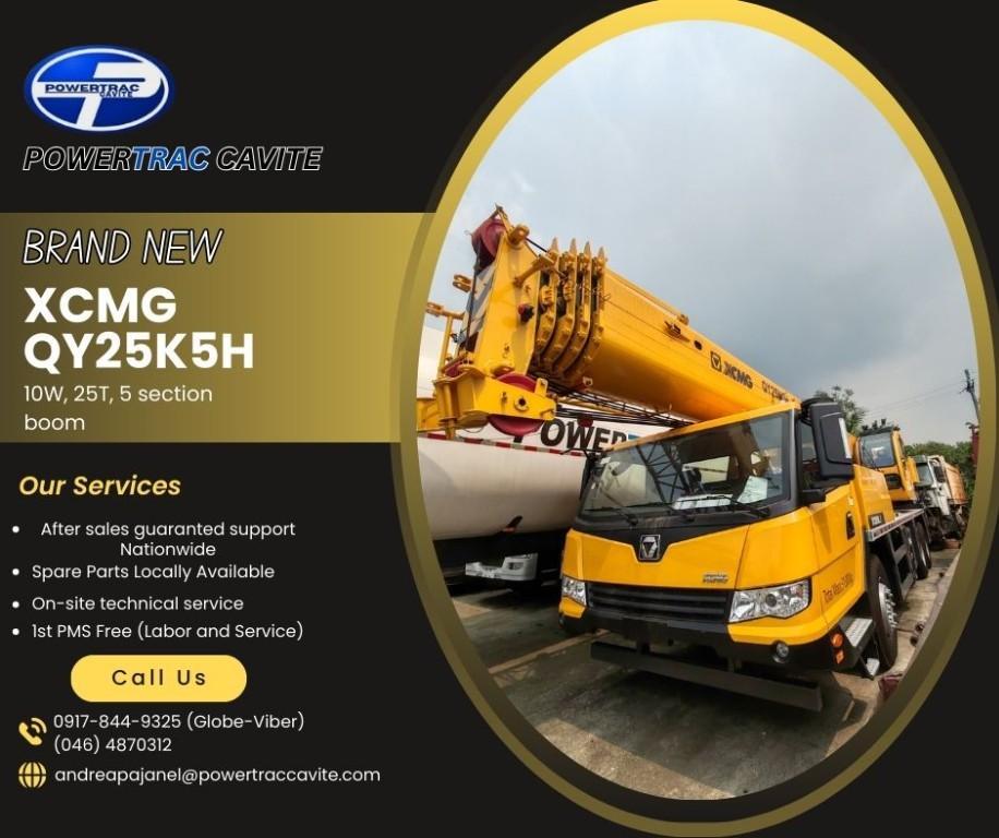 BRANDNEW- QY25K5H TRUCKMOUNTED CRANE 10W, 25T, 5 section in Malabon - Image 1
