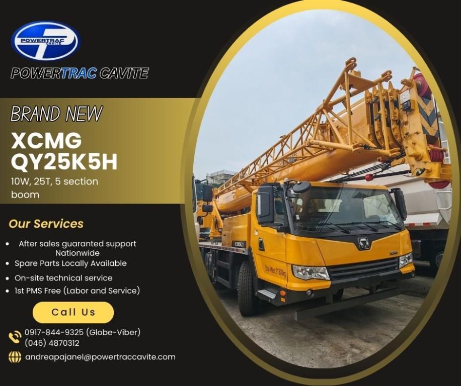 BRANDNEW- QY25K5H TRUCKMOUNTED CRANE 10W, 25T, 5 section in Malabon - Image 2