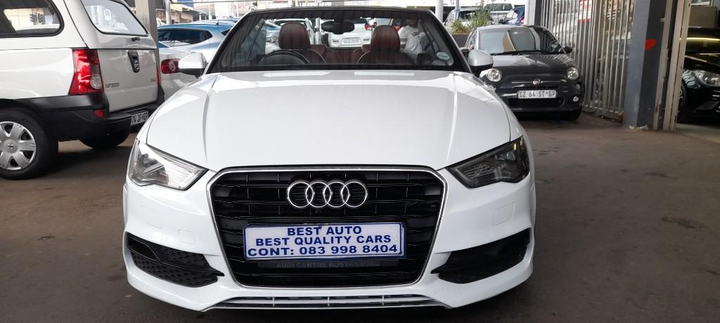 2015 Audi A3 1.8 Engine Capacity S-Line Convertible with Automa in Germiston - Image 2