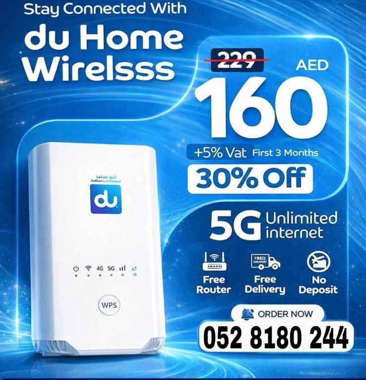 DU HOME INTERNET CONNECTION in Frisco - Image 1
