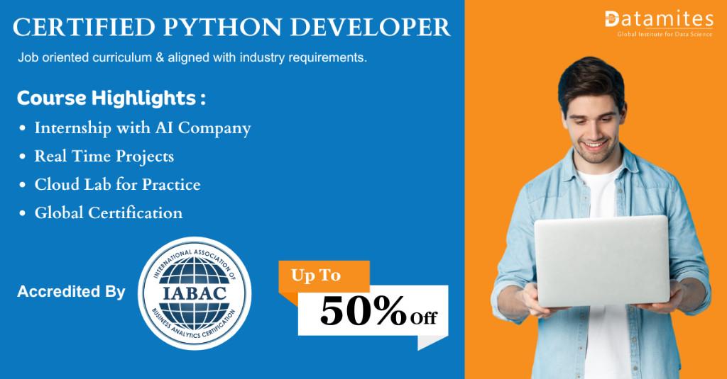 DataMites Python Courses in Agra in Nagpur - Image 1