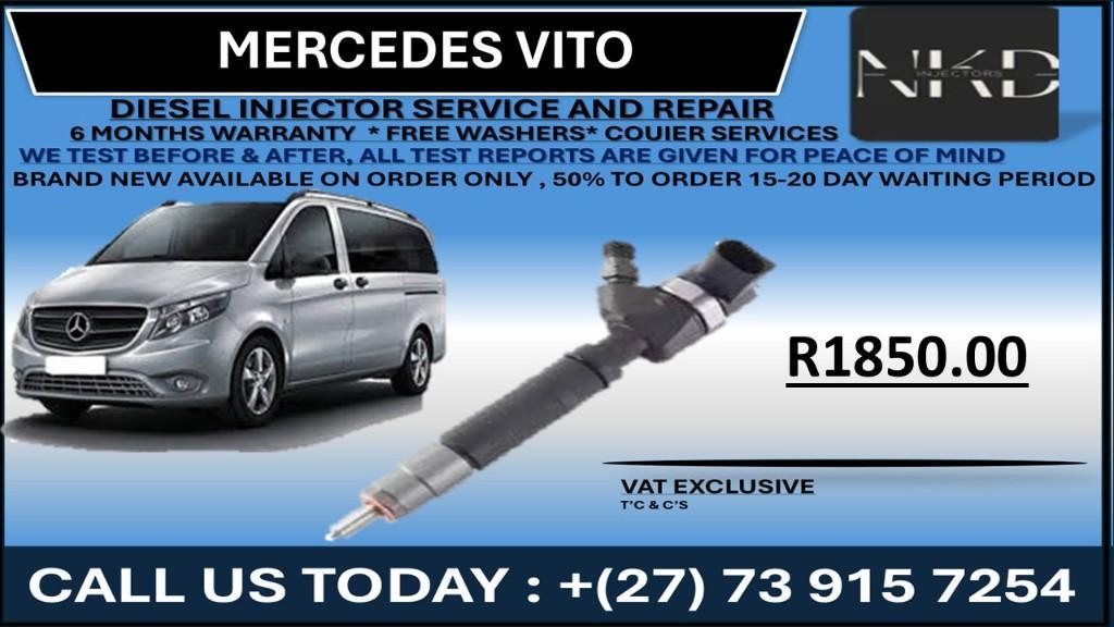 Mercedes Vito Diesel Injectors in Durban - Image 1