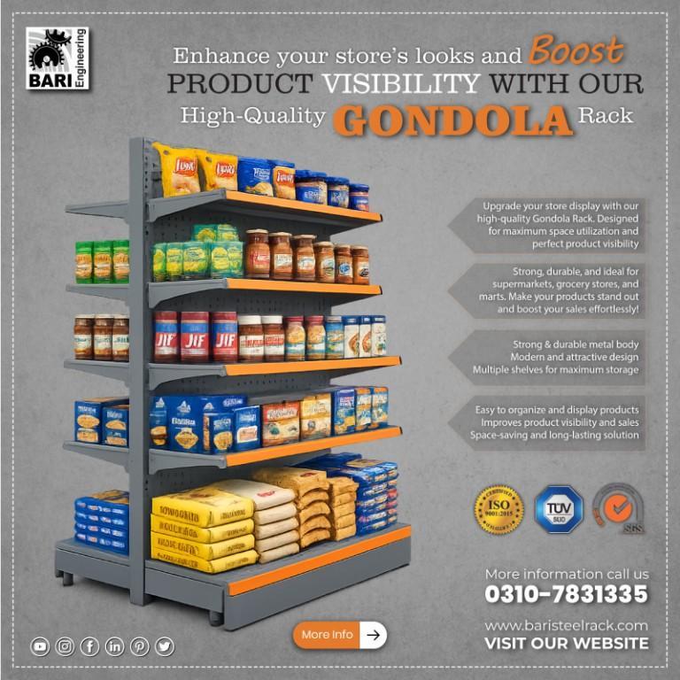 Gonodola Racks Best Storage Solution By Bari Engineering in Lahore - Image 1
