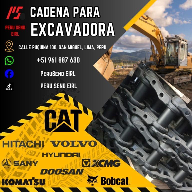 CADENAS, ZAPATAS Y RODILLOS PARA EXCAVADORAS en Lima - Imagen 1