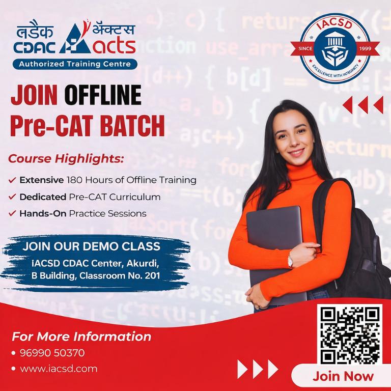 Pre-CAT Pune Offline batch - IACSD in Chākan - Image 1
