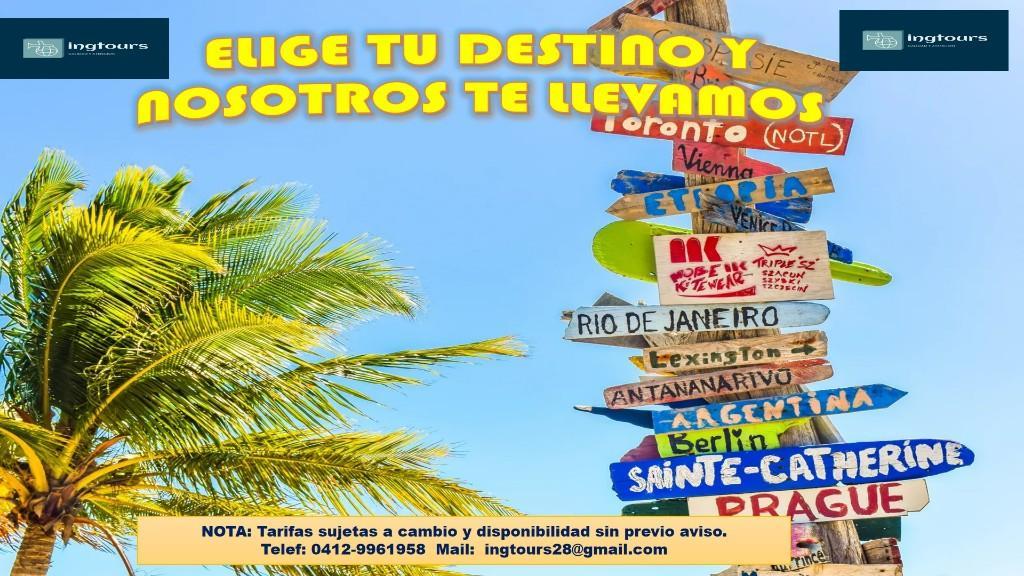 BOLETOS NACIONALES E INTERNACIONALES ALOJAMIENTO TE ESPERAMOS en Cabudare - Imagen 3
