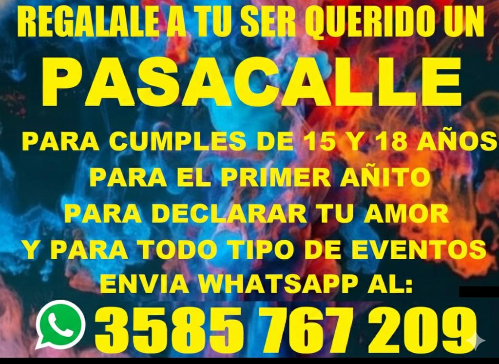 PASACALLES EN RIO CUARTO en Río Cuarto - Imagen 1
