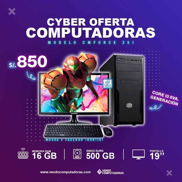 Computadora Intel Core i3 8va. Generacion en Lima - Imagen 5