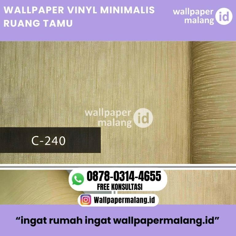 WALLPAPER VINYL MINIMALIS RUANG TAMU in Indonesia - Image 1