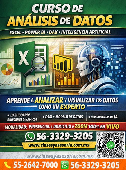 CURSOS de EXCEL particulares a DOMICILIO en Tacuba - Imagen 3