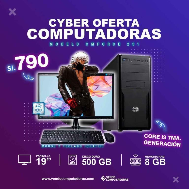 Computadora Intel Core i3 7ma. Generacion en Lima - Imagen 5