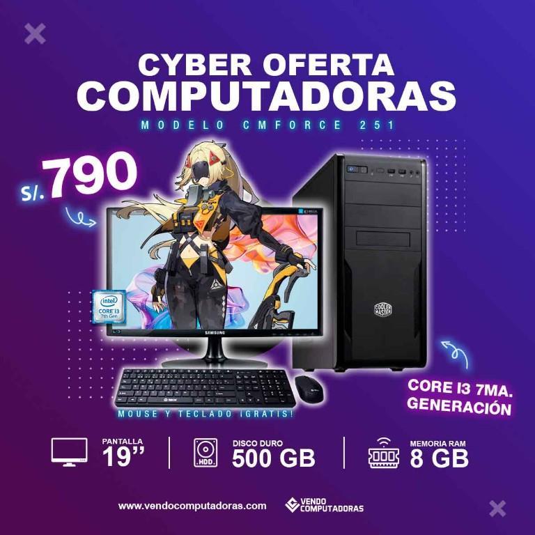 Computadora Intel Core i3 7ma. Generacion en Lima - Imagen 2
